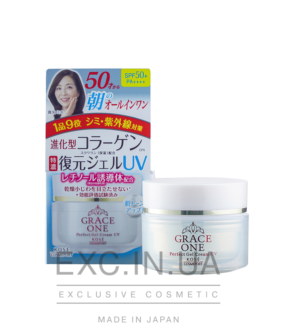 Kose Grace One Rich Repair Gel UV - Крем для возрастной кожи (50+ лет) 