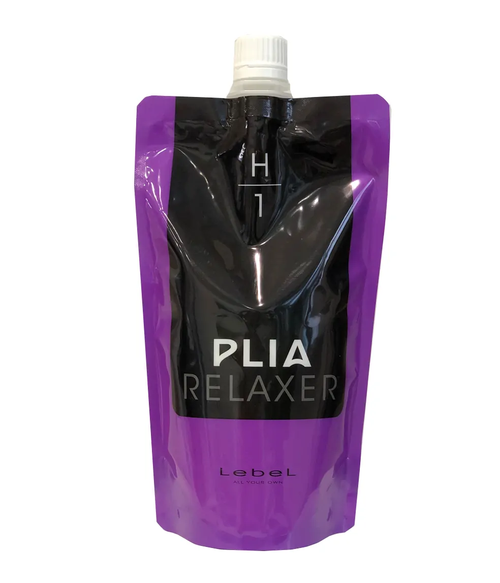 Plia Relaxer H1 - Крем для сенсорного выпрямления, Шаг 1