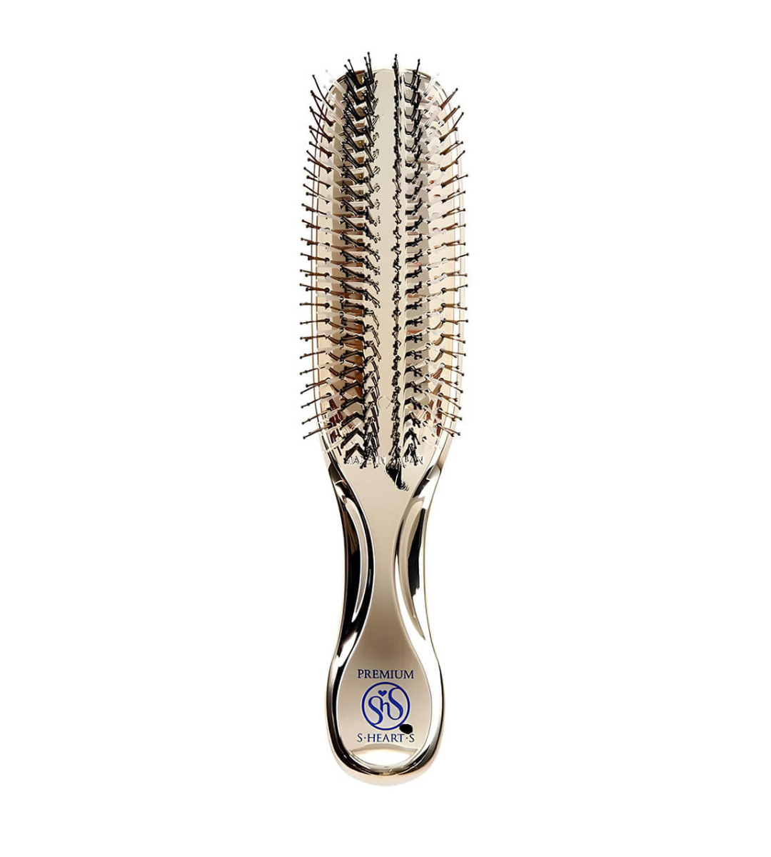 S-HEART-S Scalp Brush Long Gold - Расческа для ослабленных и тонких волос