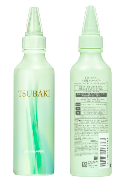 Shiseido Tsubaki Shampoo in the room - Сухой шампунь