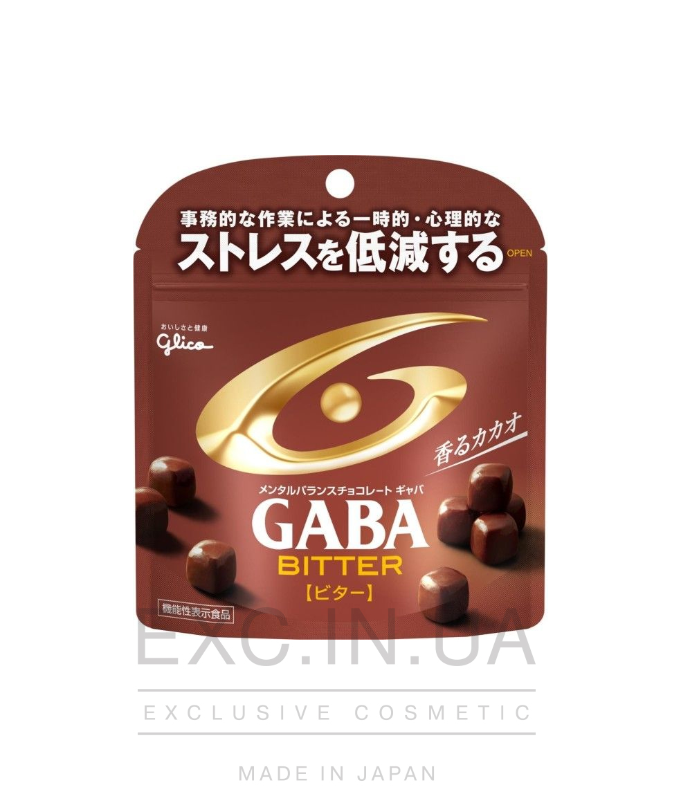 GLICO Gaba Mental Balance Dark Chocolate   - Конфеты из тёмного шоколада