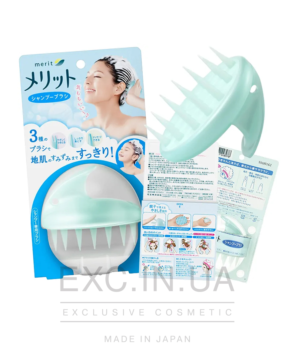 KAO Merit Shampoo Brush - Щетка для массажа головы