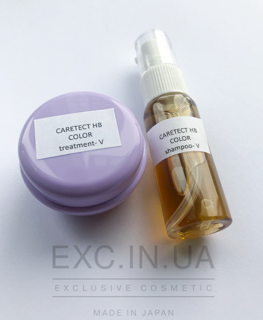 Napla Caretect HB Color Shampoo & Treatment V - Набор для объема окрашенных волос