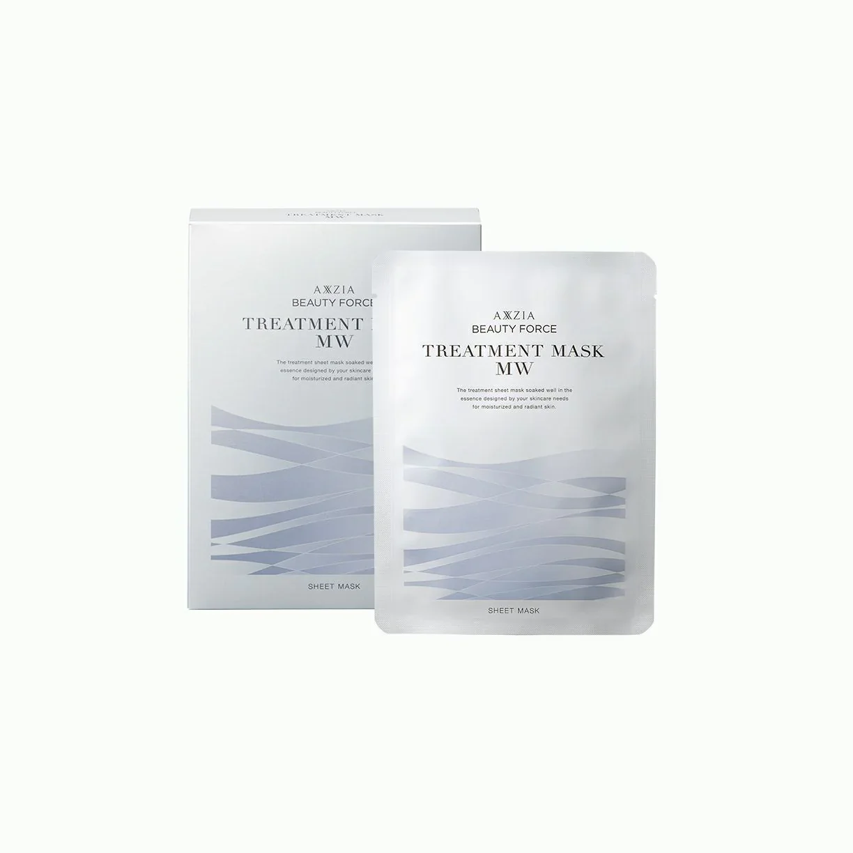 AXXZIA Beauty Force Treatment Mask MW - Восстанавливающая тканевая маска для лица