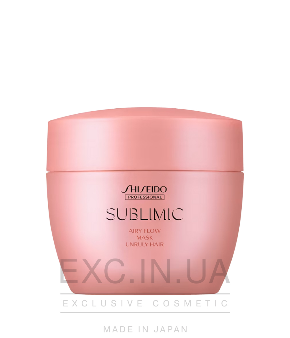 Shiseido Sublimic Airy Flow mask (unruly hair)  - Маска для непослушных волос