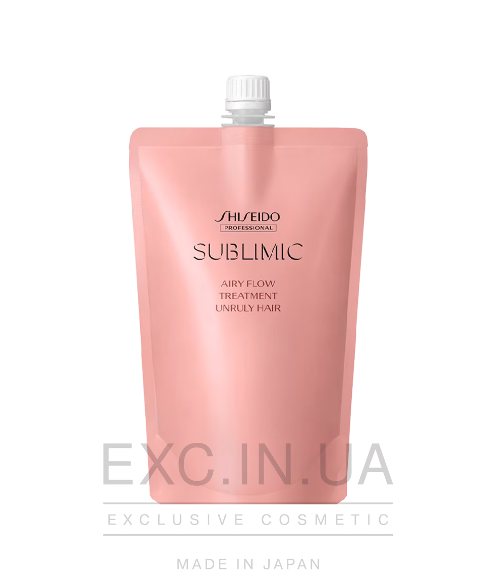 Shiseido Sublimic Airy Flow Treatment (Unruly Hair) - Бальзам-маска для непослушных волос