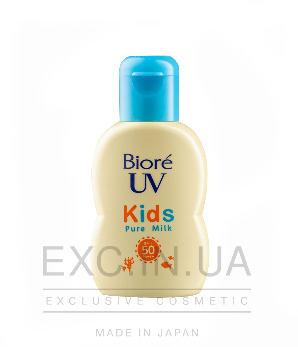 Biore UV Kids Pure Milk Sunscreen SPF50 / PA +++  - Солнцезащитное молочко для детской и чувствительной кожи