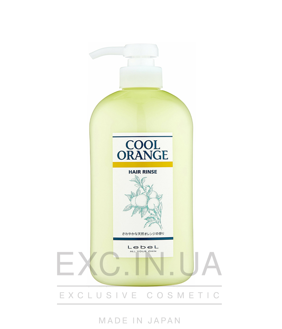 Lebel Cool Orange Hair Rinse - Бальзам–ополаскиватель для волос и кожи головы