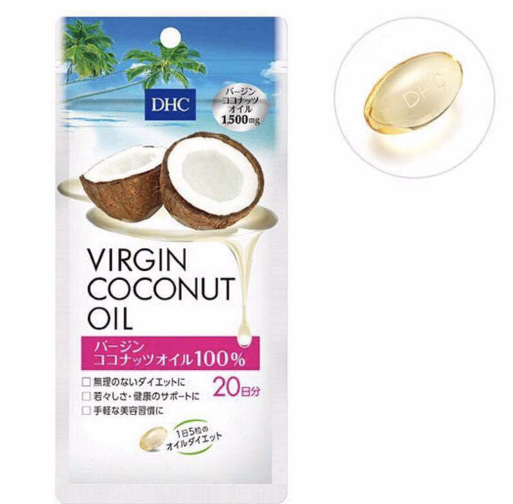 Virgin Coconut Oil DHC - Кокосовое масло в капсулах