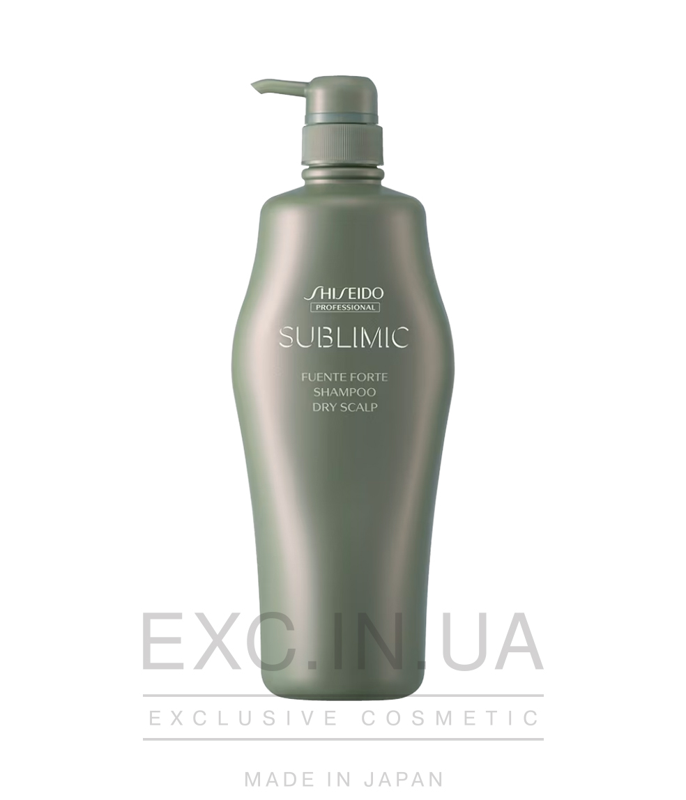 Shiseido Sublimic Fuente Forte Shampoo (Dry scalp) - Шампунь для баланса сухой и чувствительной кожи головы 