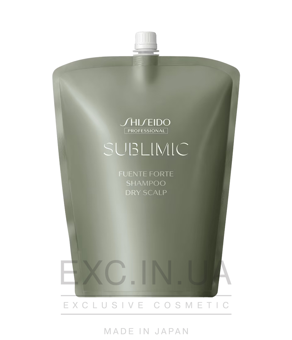 Shiseido Sublimic Fuente Forte Shampoo (Dry scalp) - Шампунь для баланса сухой и чувствительной кожи головы 