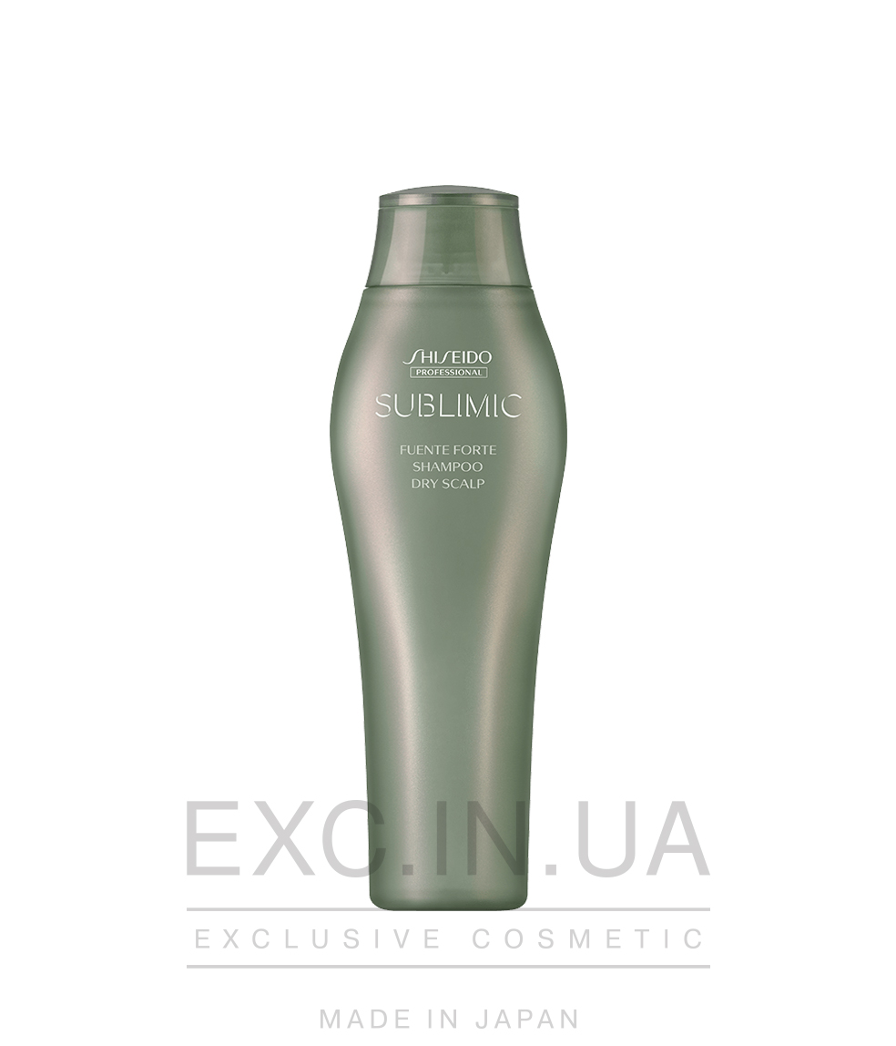 Shiseido Sublimic Fuente Forte Shampoo (Dry scalp) - Шампунь для баланса сухой и чувствительной кожи головы 