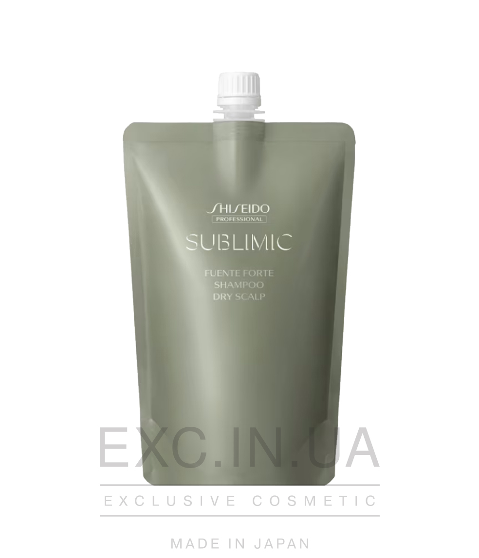 Shiseido Sublimic Fuente Forte Shampoo (Dry scalp) - Шампунь для баланса сухой и чувствительной кожи головы 