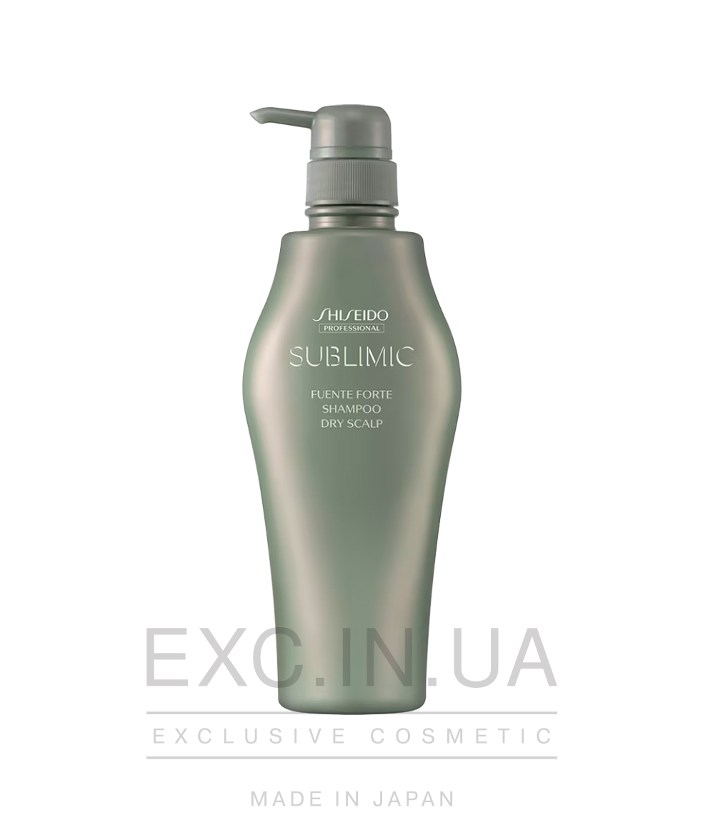 Shiseido Sublimic Fuente Forte Shampoo (Dry scalp) - Шампунь для баланса сухой и чувствительной кожи головы 