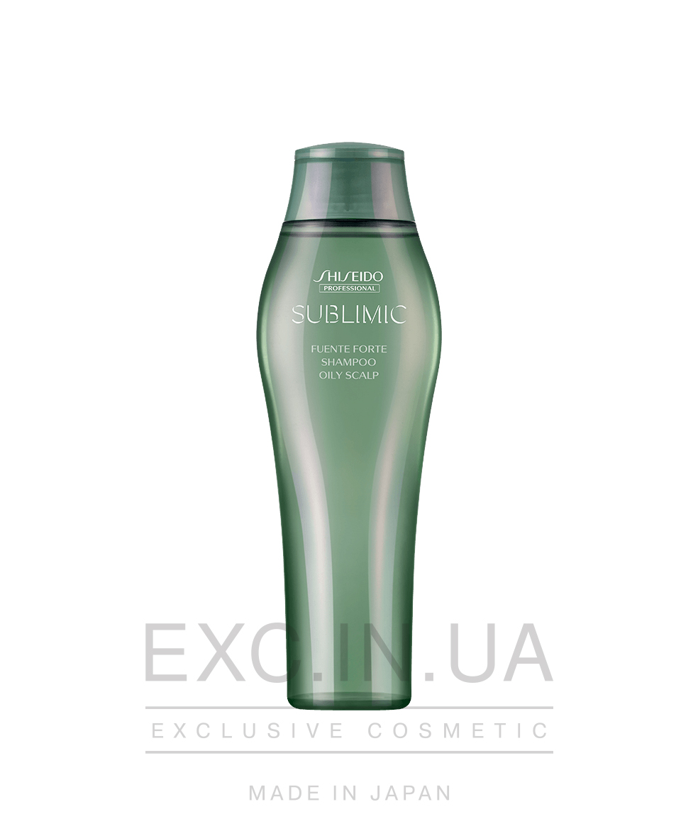 Shiseido Sublimic Fuente Forte Shampoo (Oily scalp) - Балансирующий шампунь для свежести жирной кожи головы