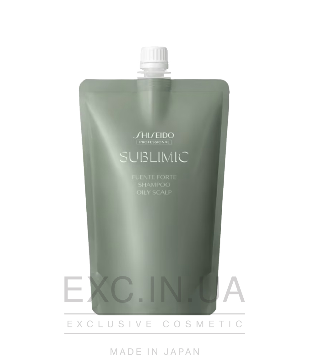 Shiseido Sublimic Fuente Forte Shampoo (Oily scalp) - Балансирующий шампунь для свежести жирной кожи головы