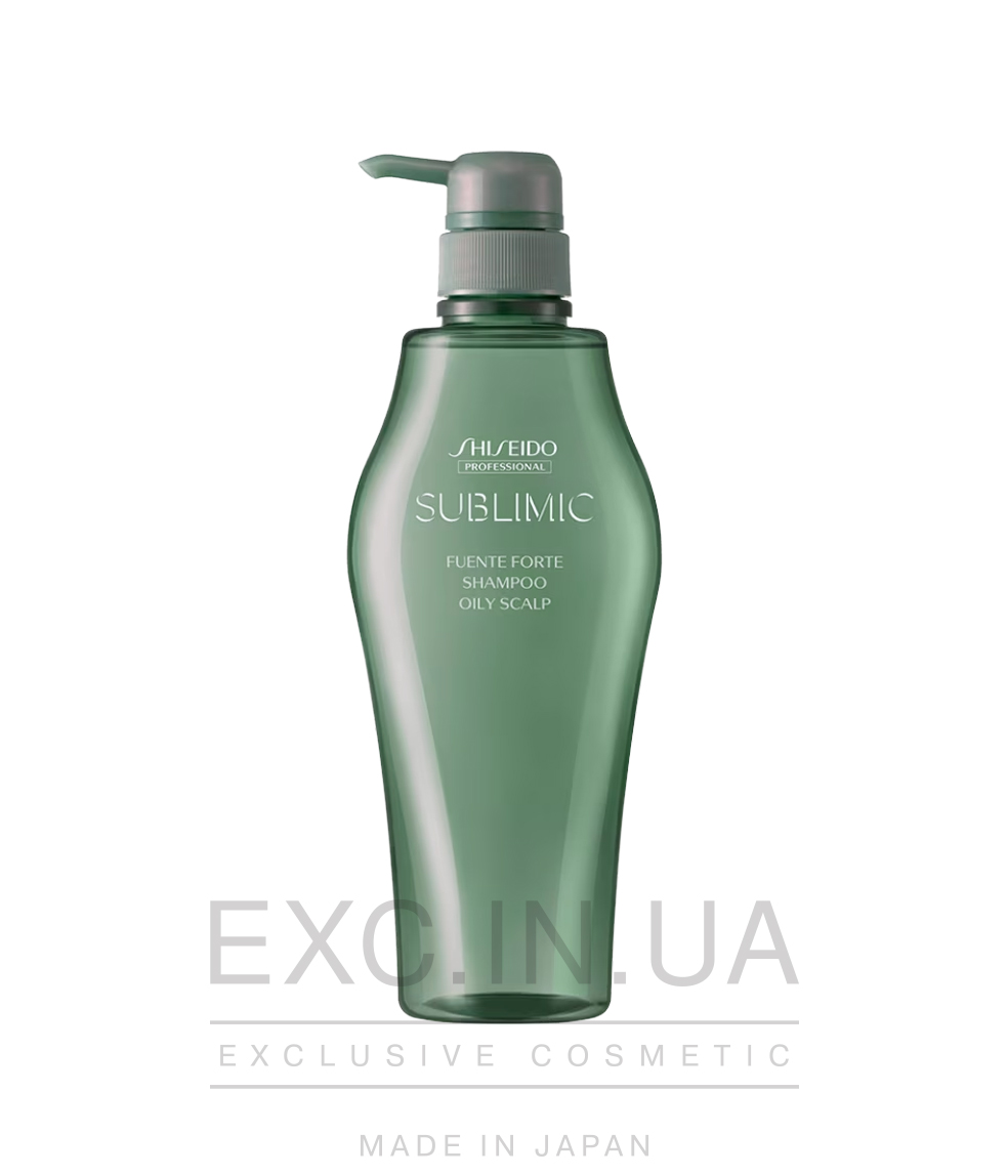 Shiseido Sublimic Fuente Forte Shampoo (Oily scalp) - Балансирующий шампунь для свежести жирной кожи головы