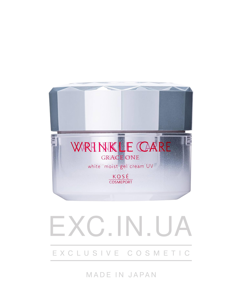 Grace One Wrinkle Care White Moist Gel Cream UV - Многофункциональный антивозрастной крем-гель с SPF50+ PA++++ защитой  и против пигментации 