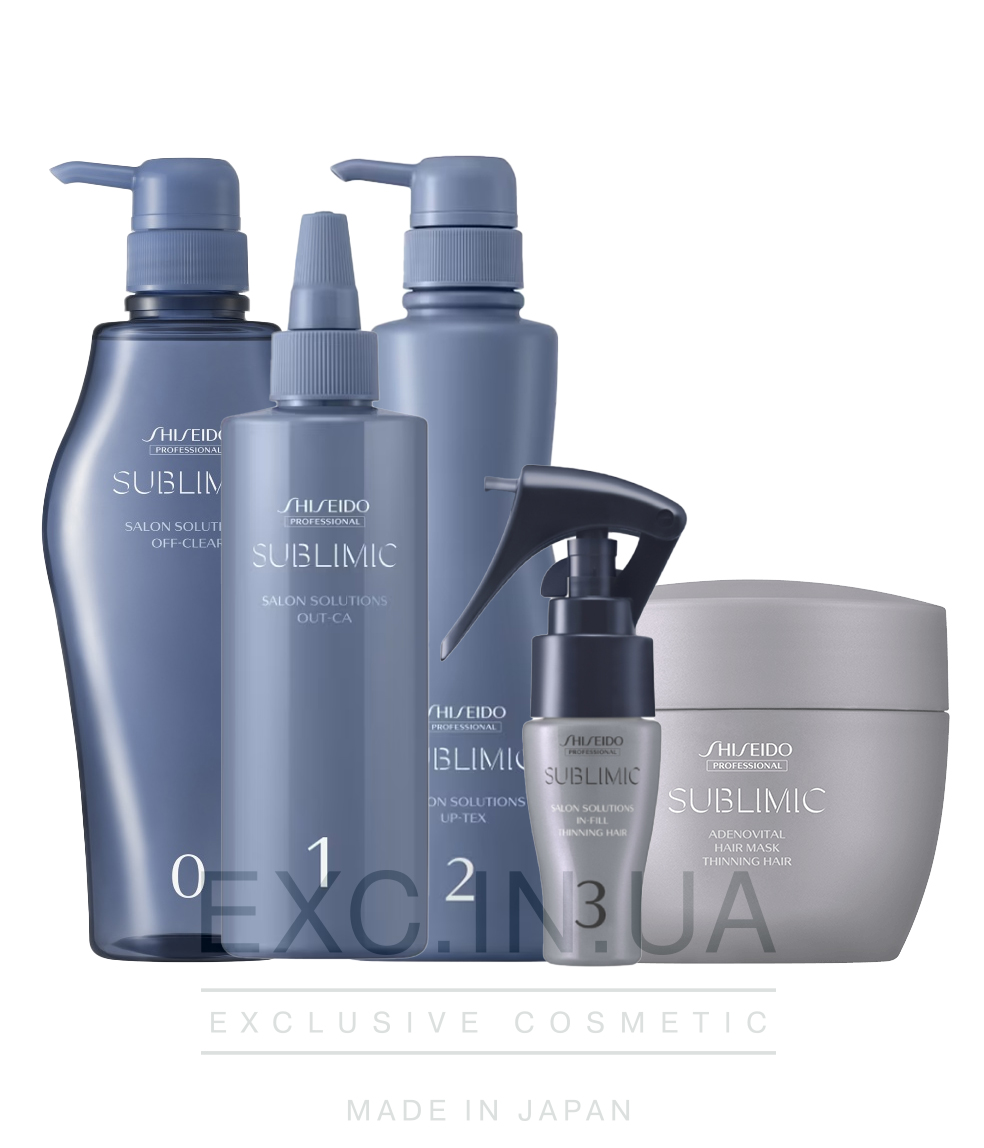 Shiseido Sublimic Intensive Hair Repair Program for Thinning Hair - Восстанавливающая SPA-процедура для тонких ослабленных волос (30 минут)