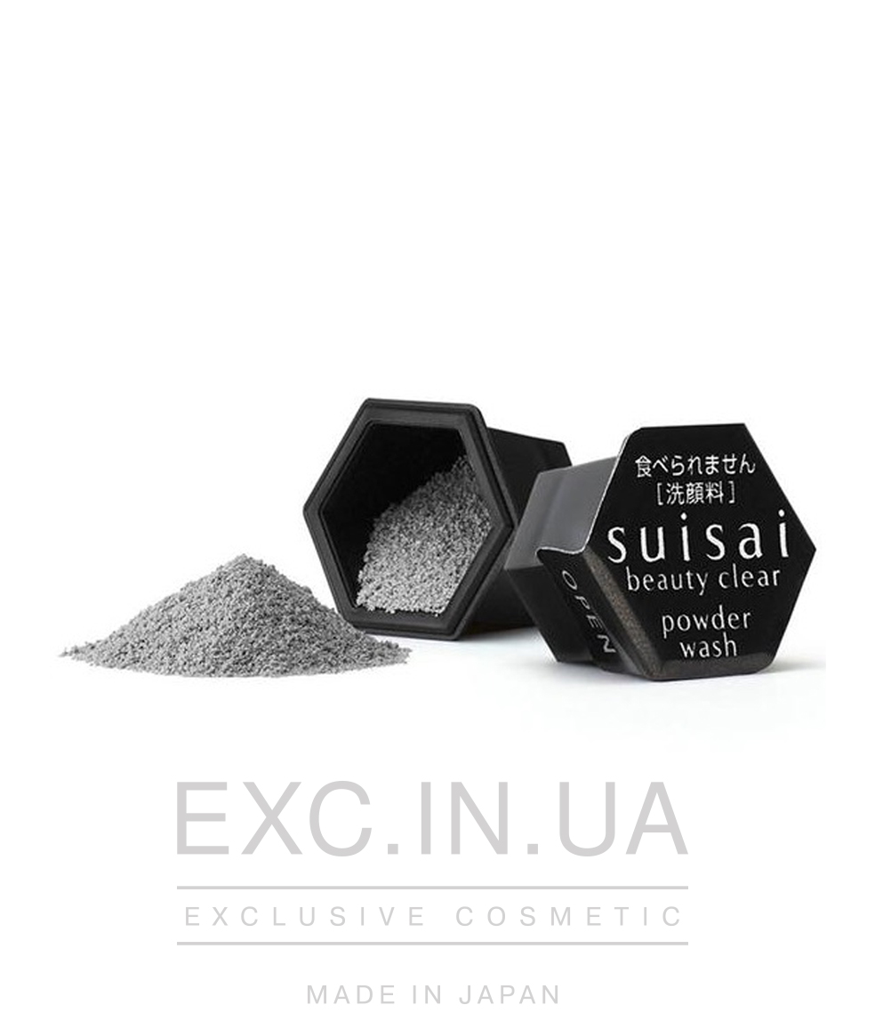 Kanebo Suisai Clear black Powder  - Ферментная пудра c древесным углем и марокканской глиной 