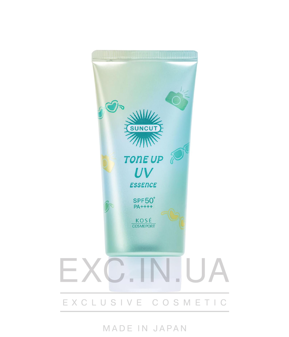 Kose Suncut Tone Up UV Mint Green SPF50+ PA++++  - Солнцезащитный крем