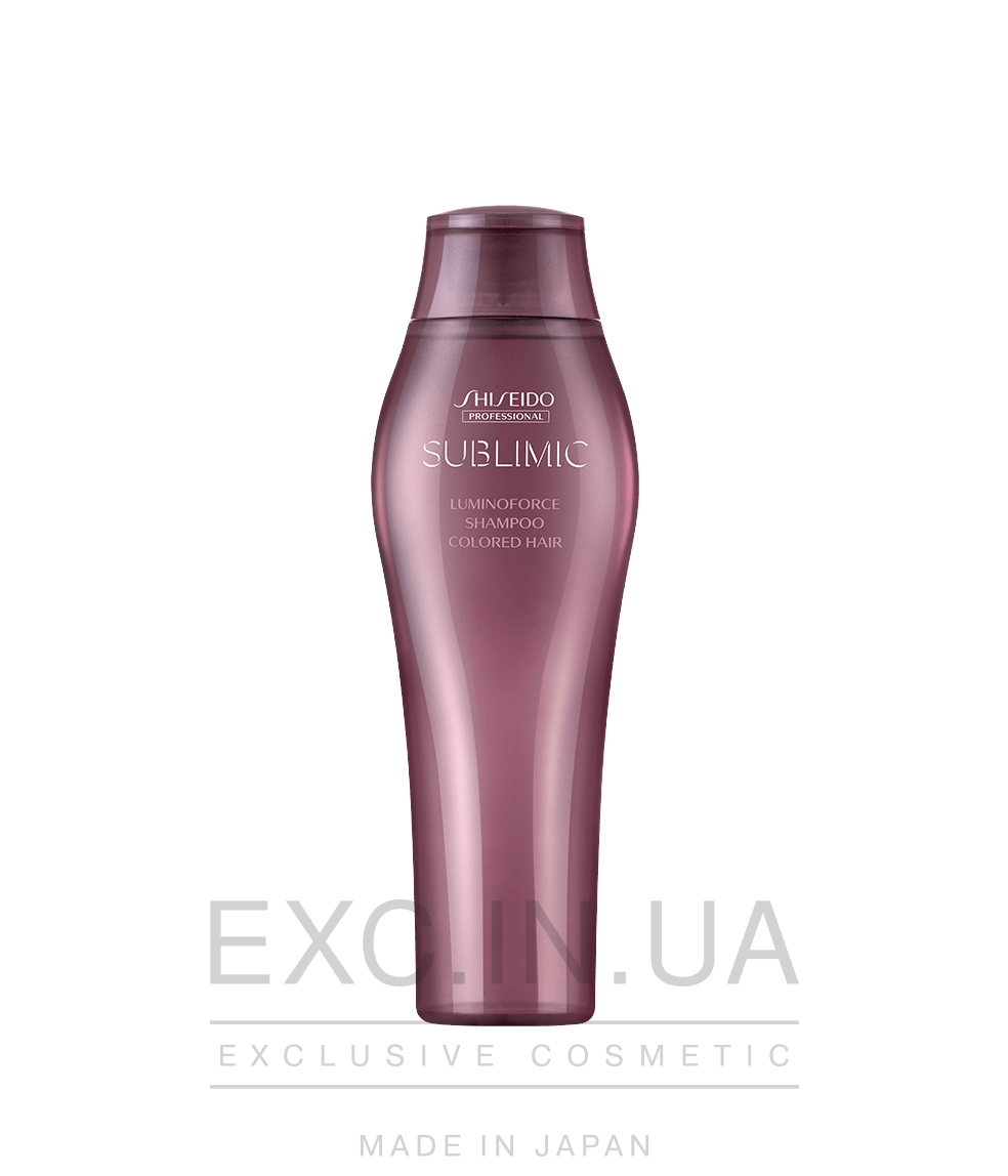 Shiseido Sublimic Luminoforce Shampoo - Шампунь для окрашенных волос