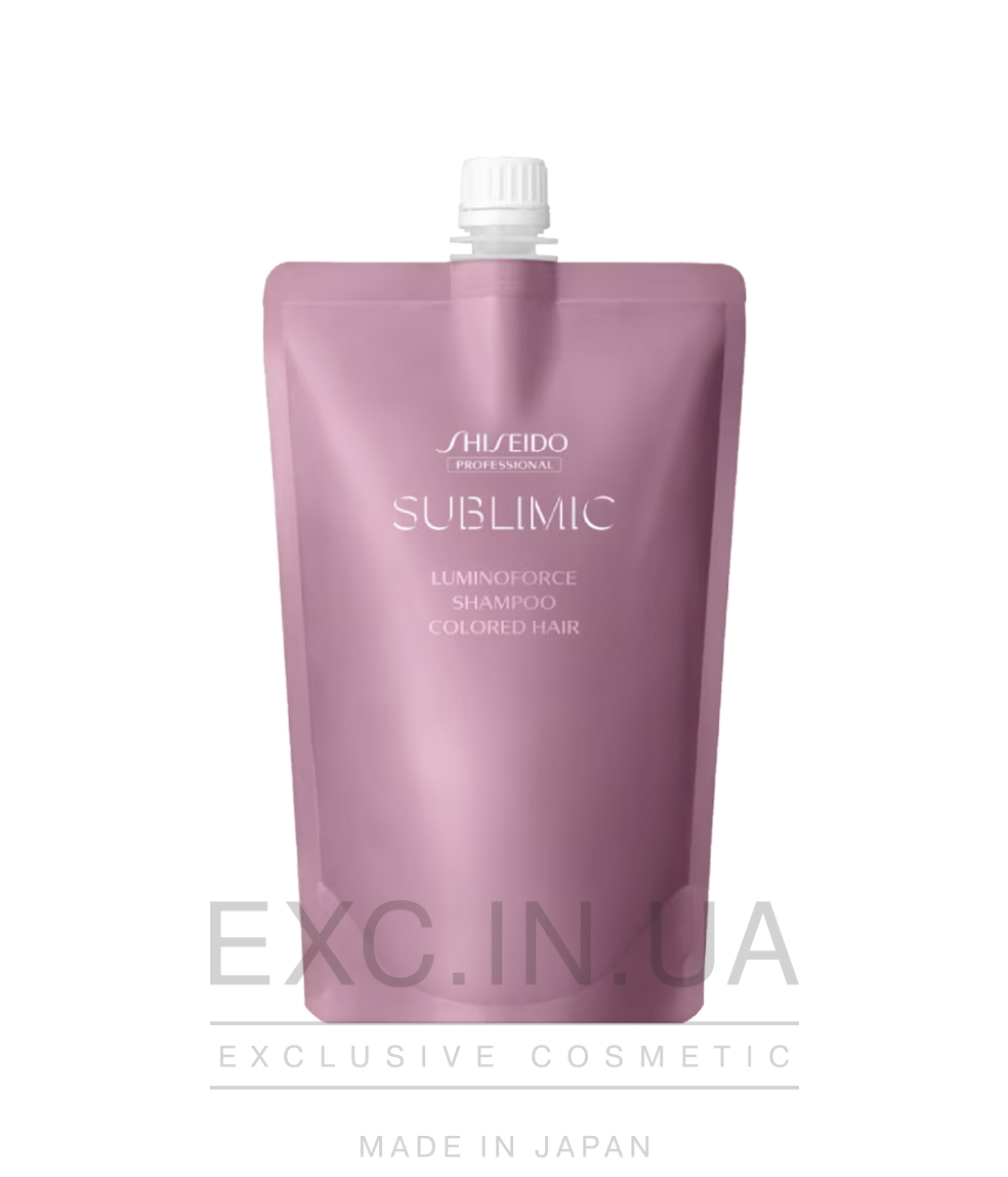 Shiseido Sublimic Luminoforce Shampoo - Шампунь для окрашенных волос