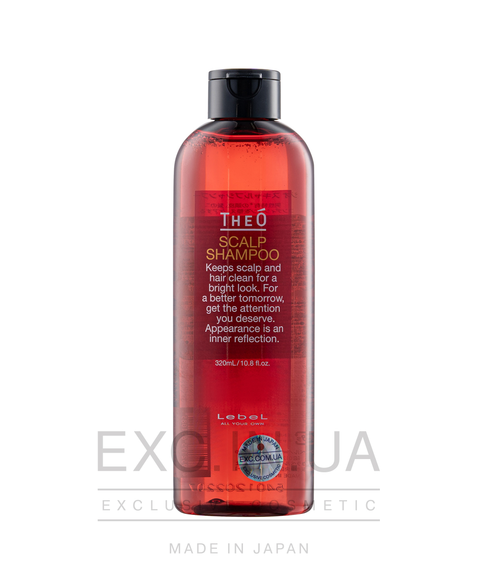 Lebel THEO Scalp Shampoo - Многофункциональный шампунь для мужчин