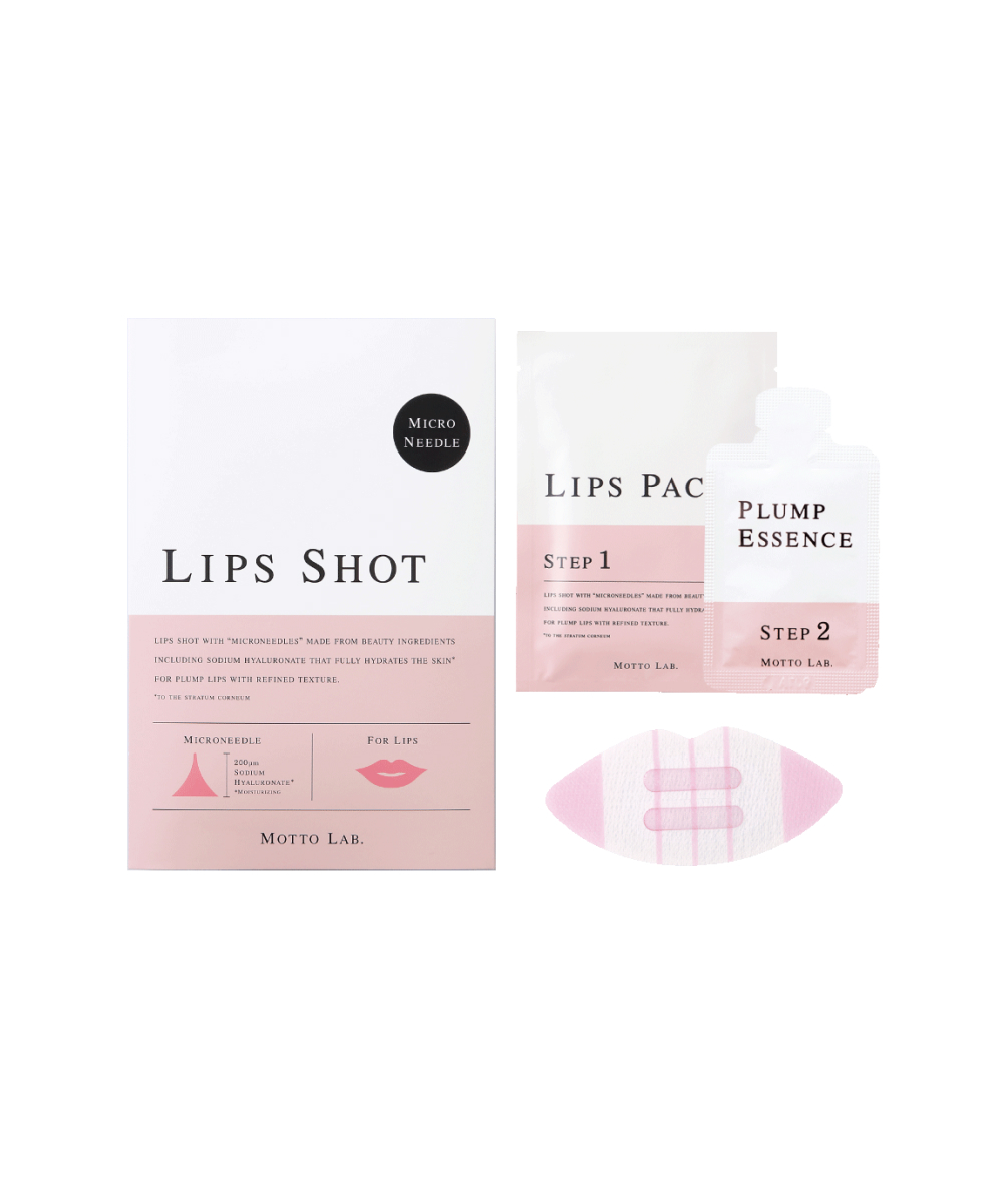 Motto Lab Lips Shot Patch  - Патчи для губ с гиалуроновыми микроиглами