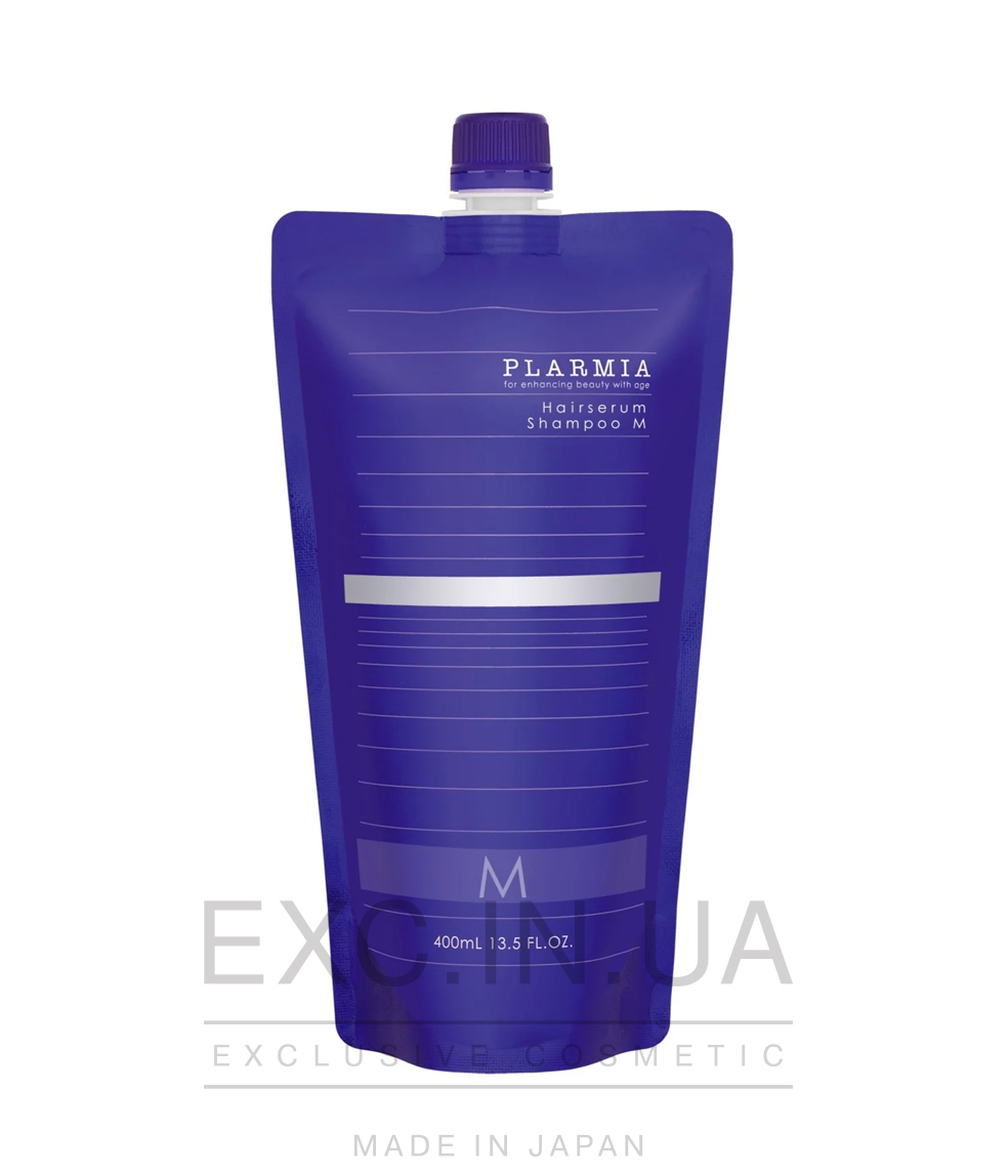 Milbon Plarmia Hairserum M Shampoo - Шампунь регенерирующий для плотных волос