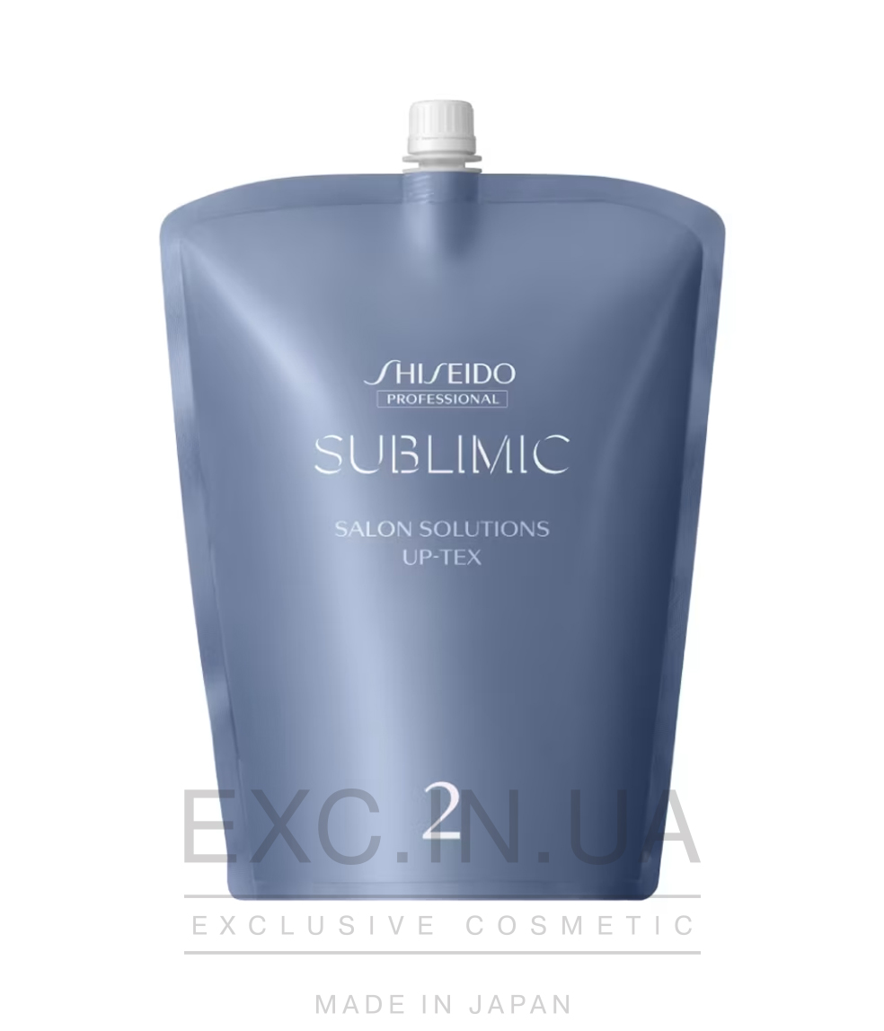 Shiseido Sublimic Salon Solution UP-TEX - 2-й компонент салонной процедуры Shiseido. Восстанавливающий крем