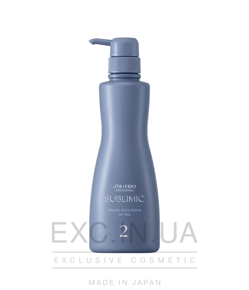 Shiseido Sublimic Salon Solution UP-TEX - 2-й компонент салонной процедуры Shiseido. Восстанавливающий крем