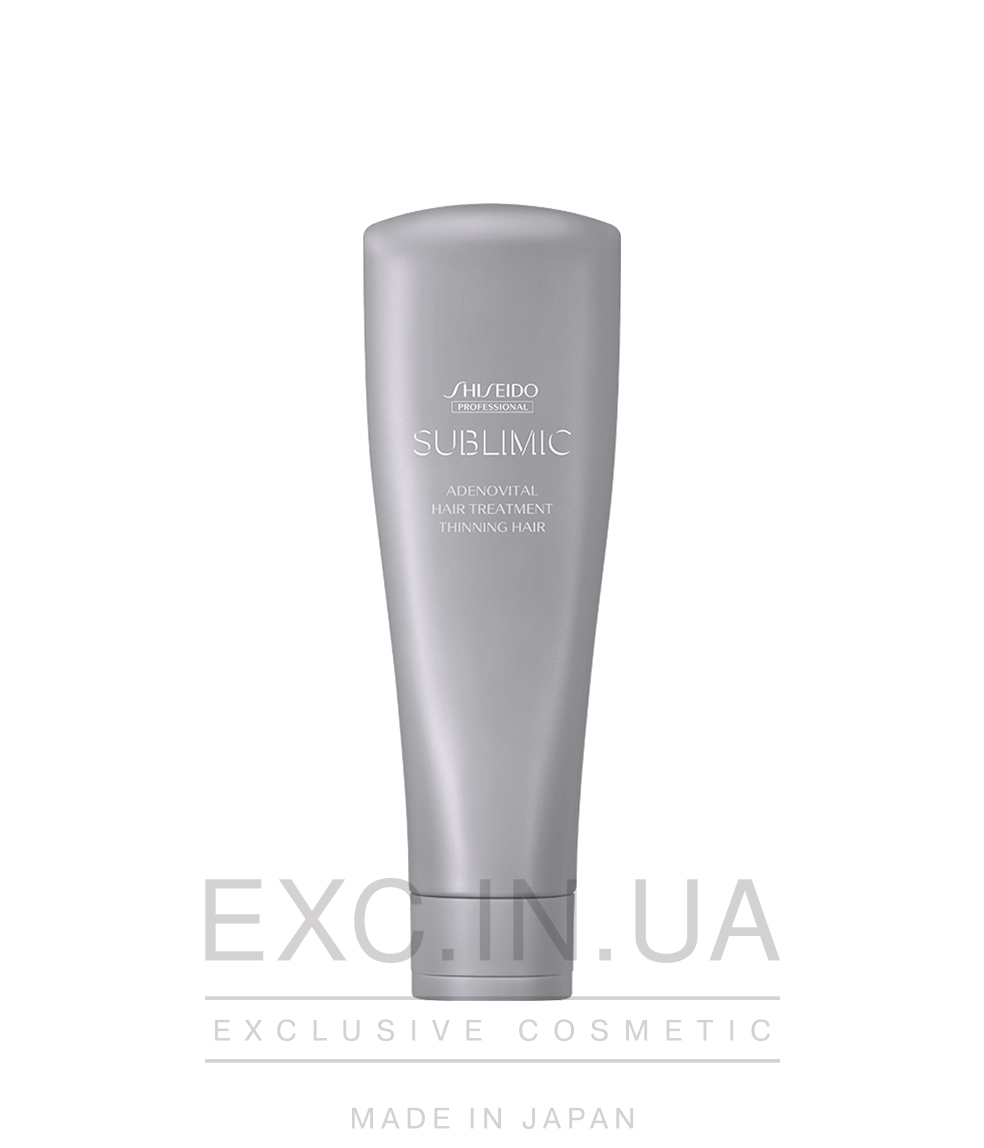 Shiseido Sublimic Adenovital Hair Treatment - Восстанавливающий бальзам-маска для тонких ослабленных волос