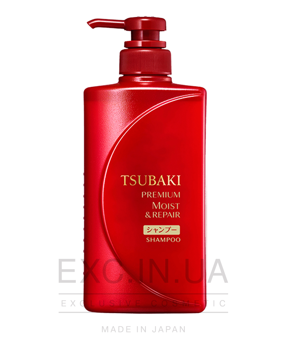 Shiseido Tsubaki Premium Shampoo Moist - Увлажняющий шампунь