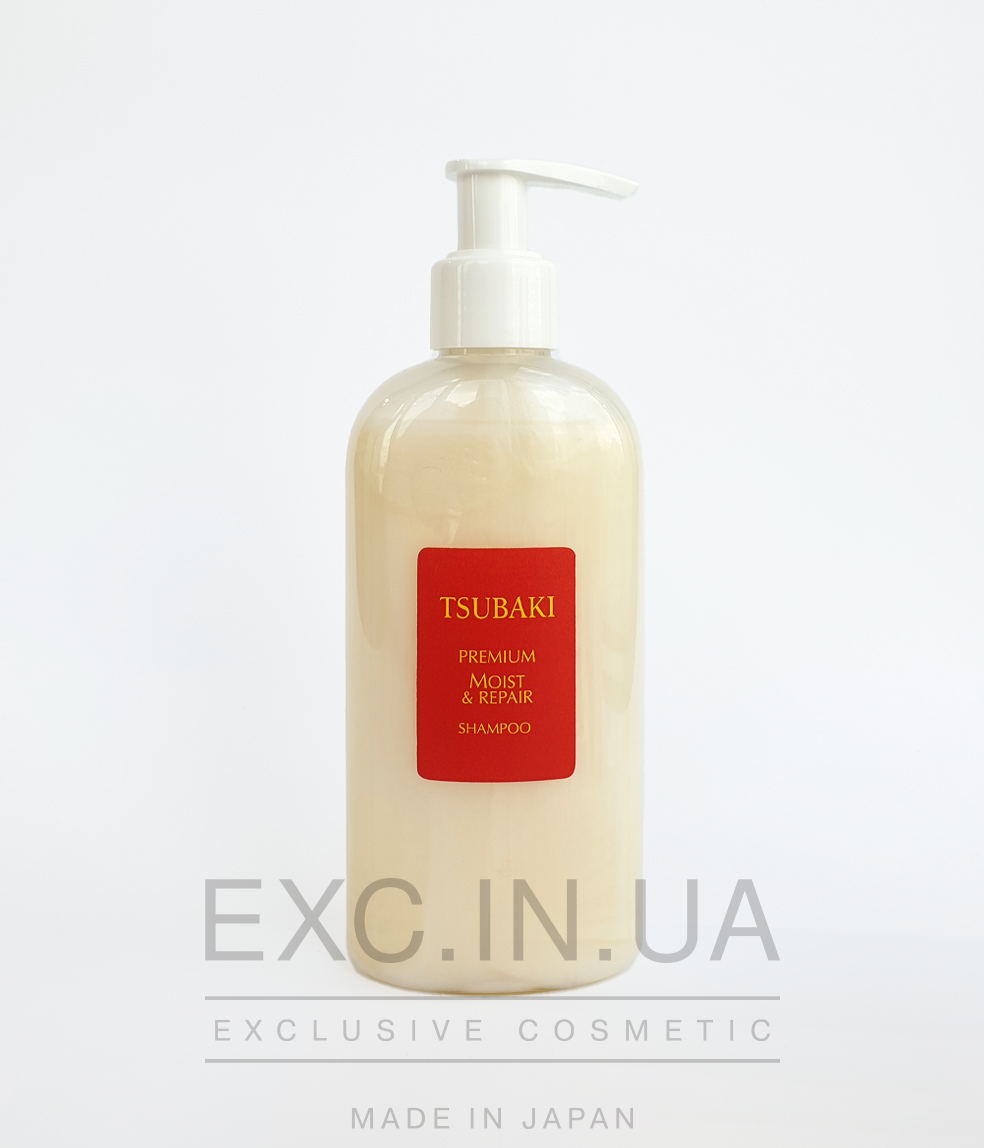 Shiseido Tsubaki Premium Shampoo Moist - Увлажняющий шампунь