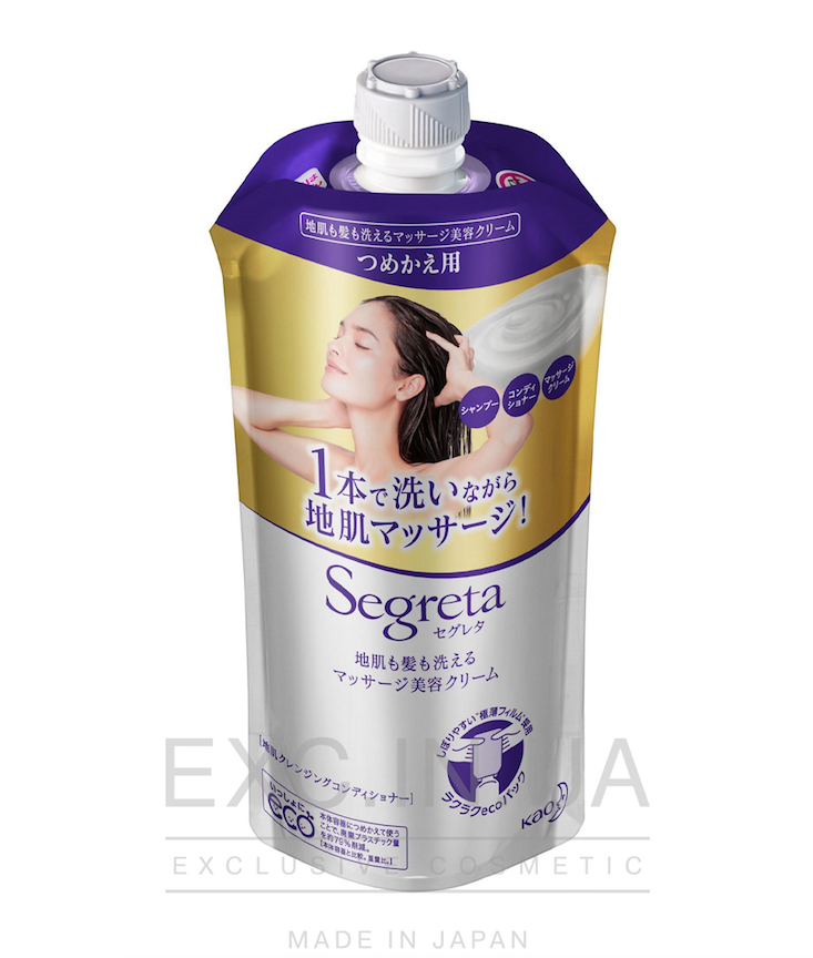 KAO Segreta Massage beauty cream - Крем для очищения волос