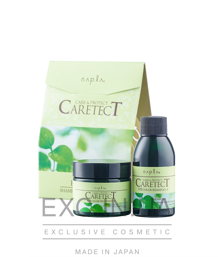 Napla Caretect HB Color Shampoo & Treatment S - Набор для гладкости окрашенных волос