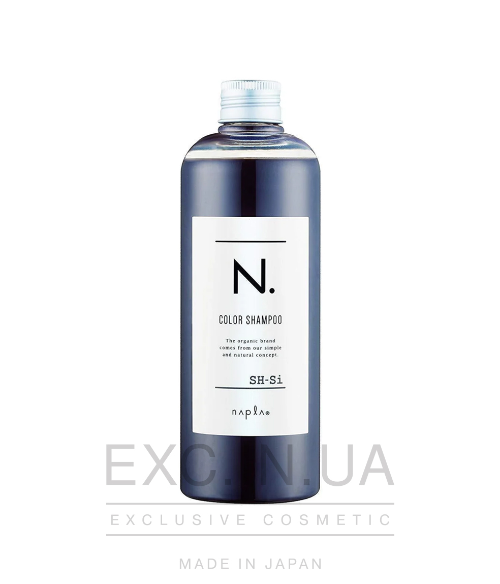 Napla N Color Shampoo Silver  - Оттеночный шампунь для натуральных и окрашенных светлых волос 