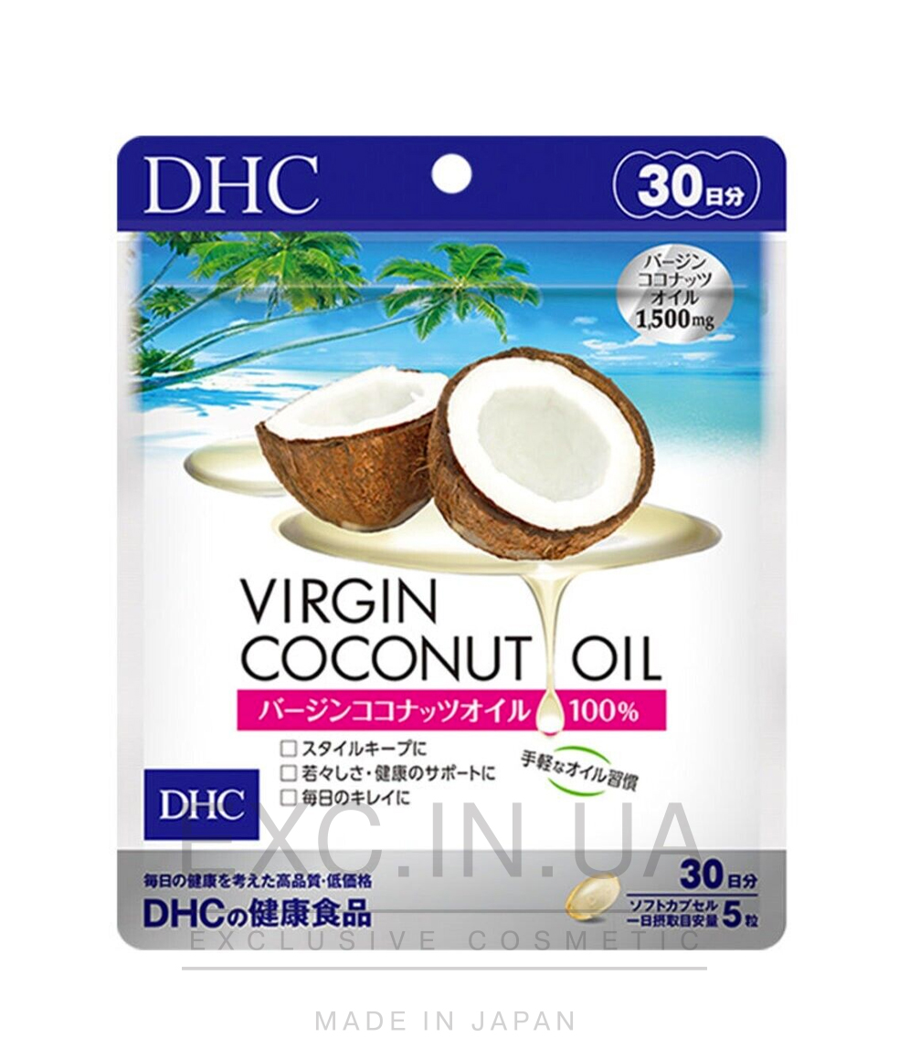 Virgin Coconut Oil DHC - Кокосовое масло в капсулах