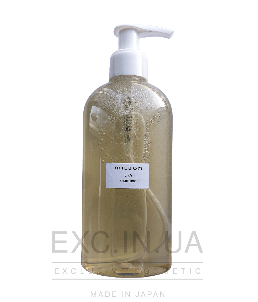 Milbon Lifa Base Clear Shampoo - Шампунь для волос и кожи головы склонных к излишней сальности 