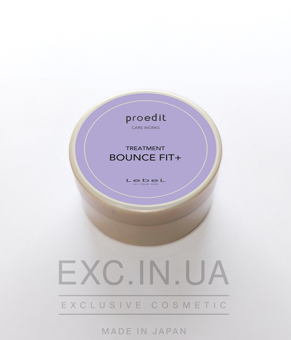 Lebel Proedit Bounce Fit + Treatment - Восстанавливающая маска для сильно поврежденных, сухих, ломких волос