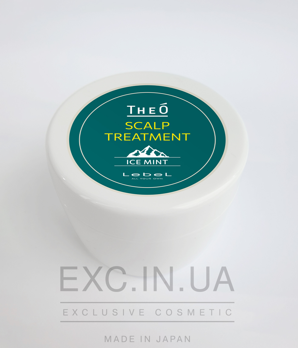 Lebel THEO Scalp Treatment Ice Mint - Крем-уход для кожи головы с охлаждающим эффектом